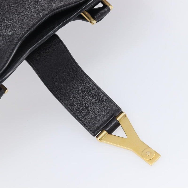 Saint Laurent Classic Y Cabas Leather Black Bag