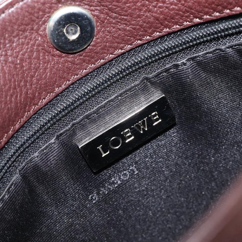 Loewe Anagram Leather Brown Bag