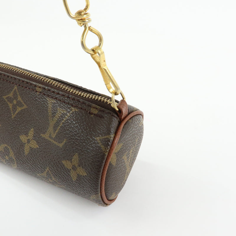 Louis Vuitton Papillon Pochette Monogram Canvas Brown Bag