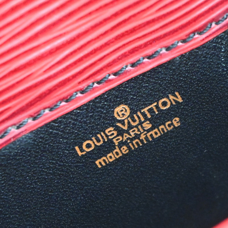 Louis Vuitton Cartouchiere Epi Leather Red Bag