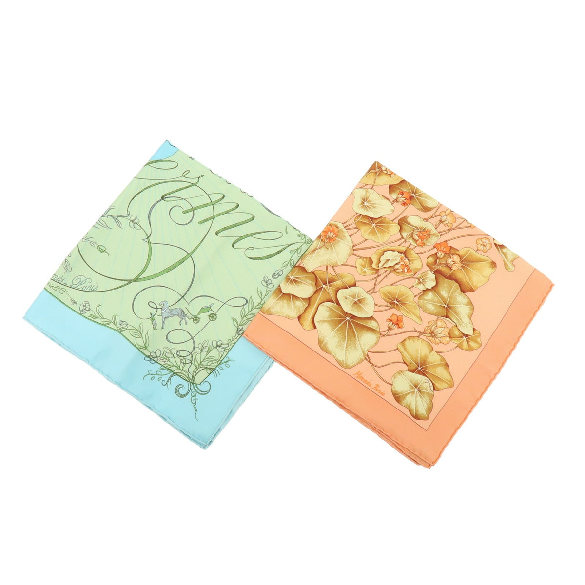 Hermes Carré 45 Les Capucines Silk Multicolour Accessory