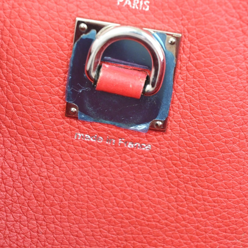 Louis Vuitton City Steamer Leather Red Bag