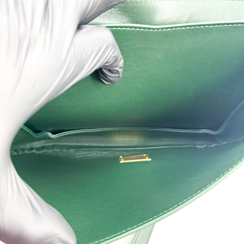 Bottega Veneta Mount Leather Green Bag