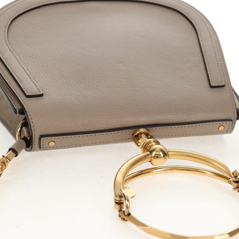 Chloe Nile Leather Beige Bag