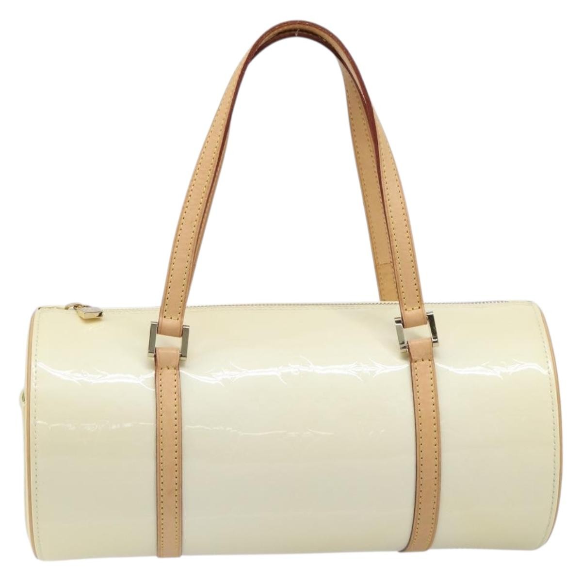 Louis Vuitton Bedford Monogram Vernis Beige Patent_leather Bag