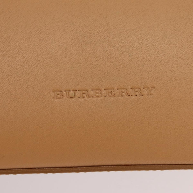 Burberry Handbag Leather Beige Bag