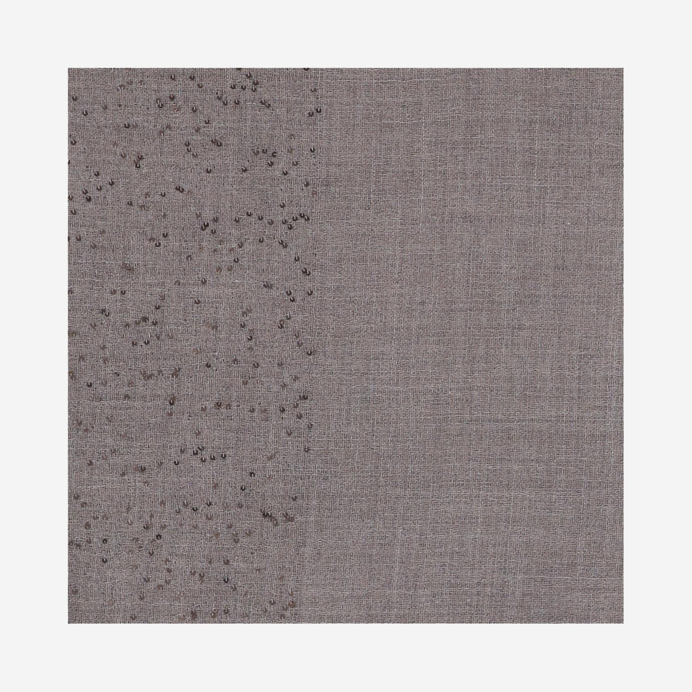 Faliero Sarti Dalila Scarf — Taupe Wool Scarfs