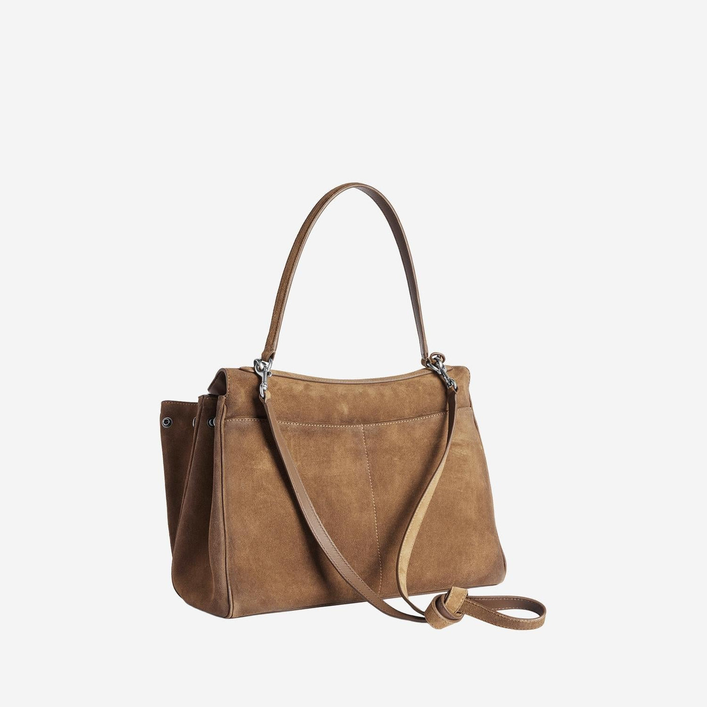 Balenciaga Rodeo Shoulder Bag — Brown Domesticated Calf Leather
