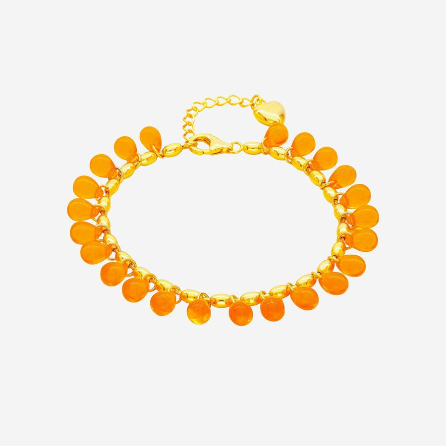 Annele Aperol Bracelet — Orange Bracelets