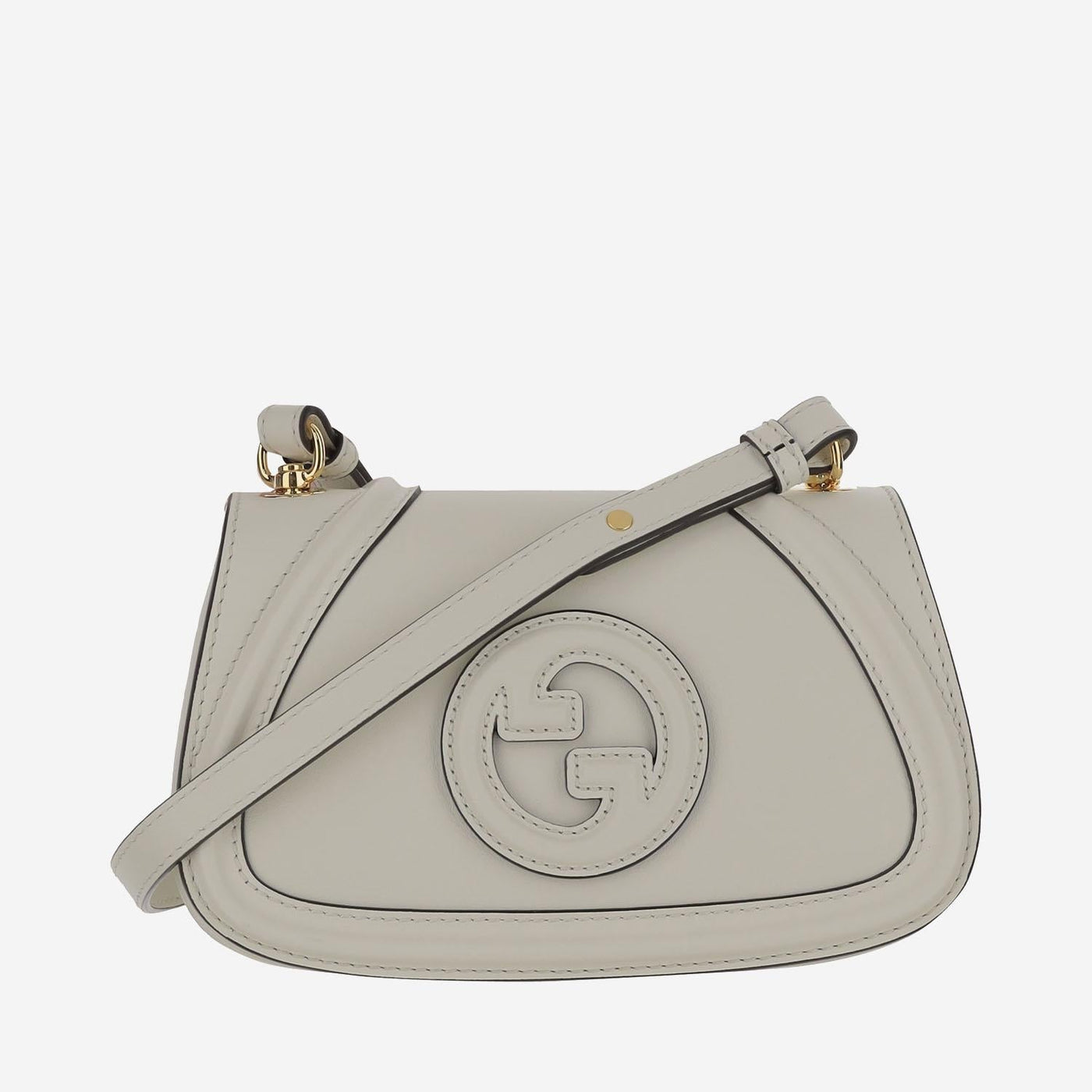 Gucci Shoulder Bag — White Calf Skin