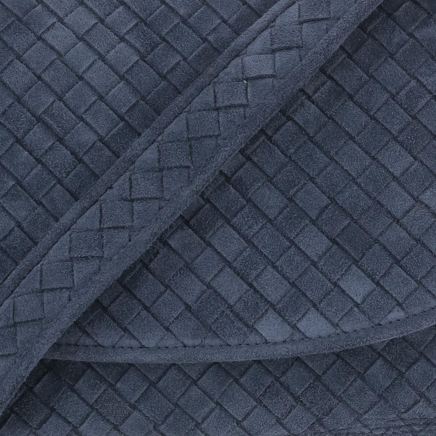 Bottega Veneta Shoulder Bag — Navy Calfskin