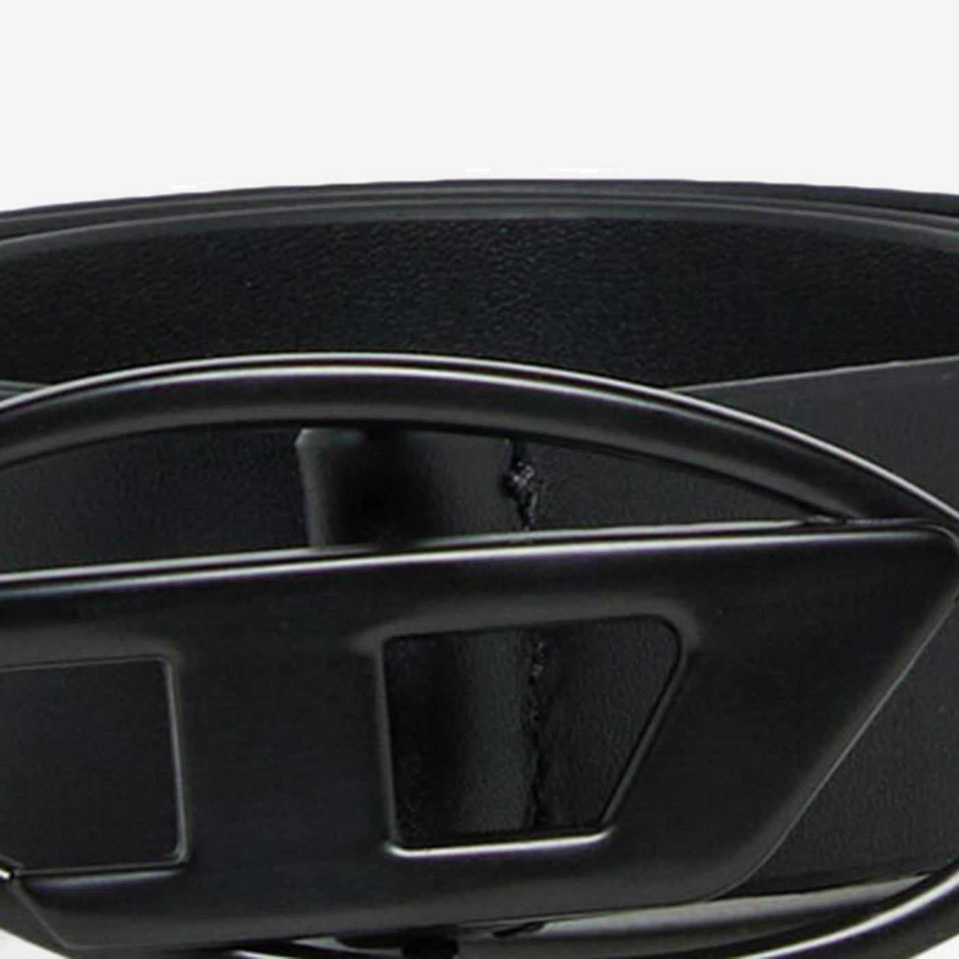 Diesel Leather Belt — Black