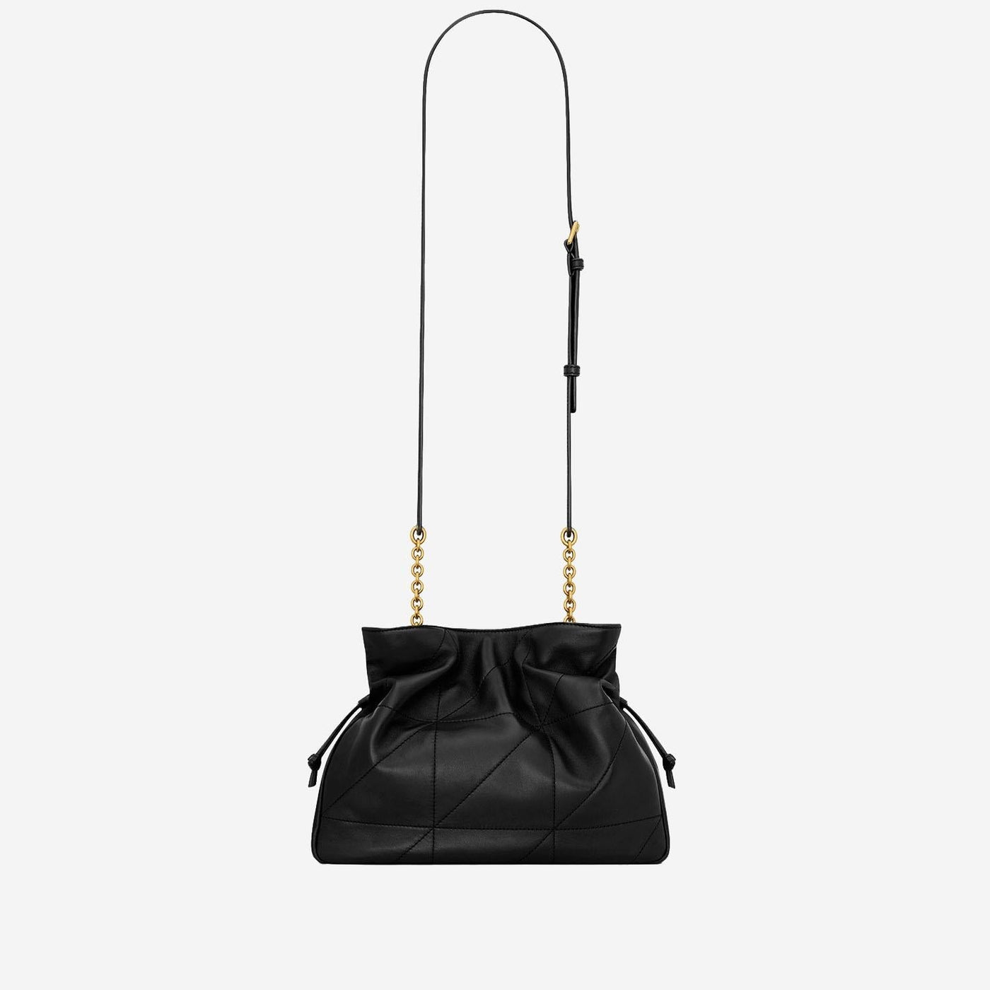 Saint Laurent Jamie Shoulder Bag — Black Leather