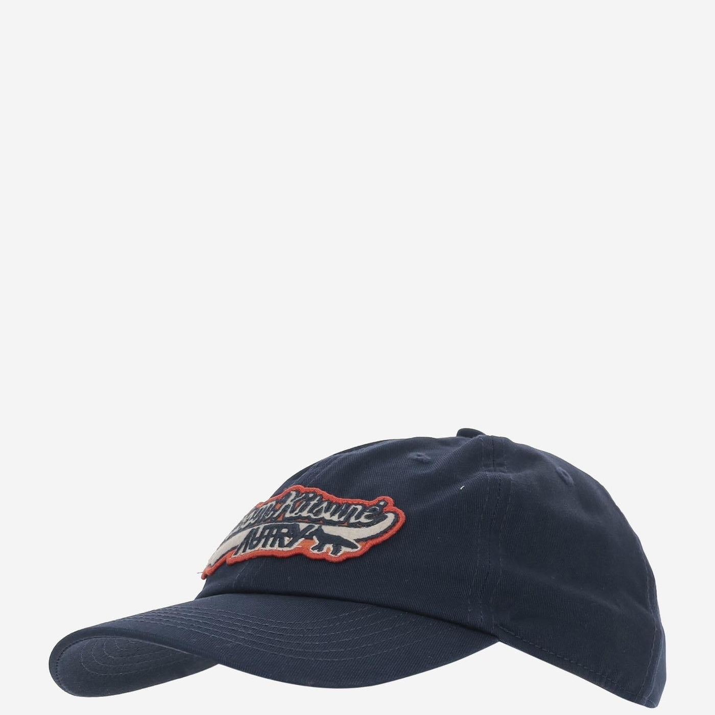 Autry Acpumk3b Logo-Embroidered Cotton Baseball Cap — Navy Caps