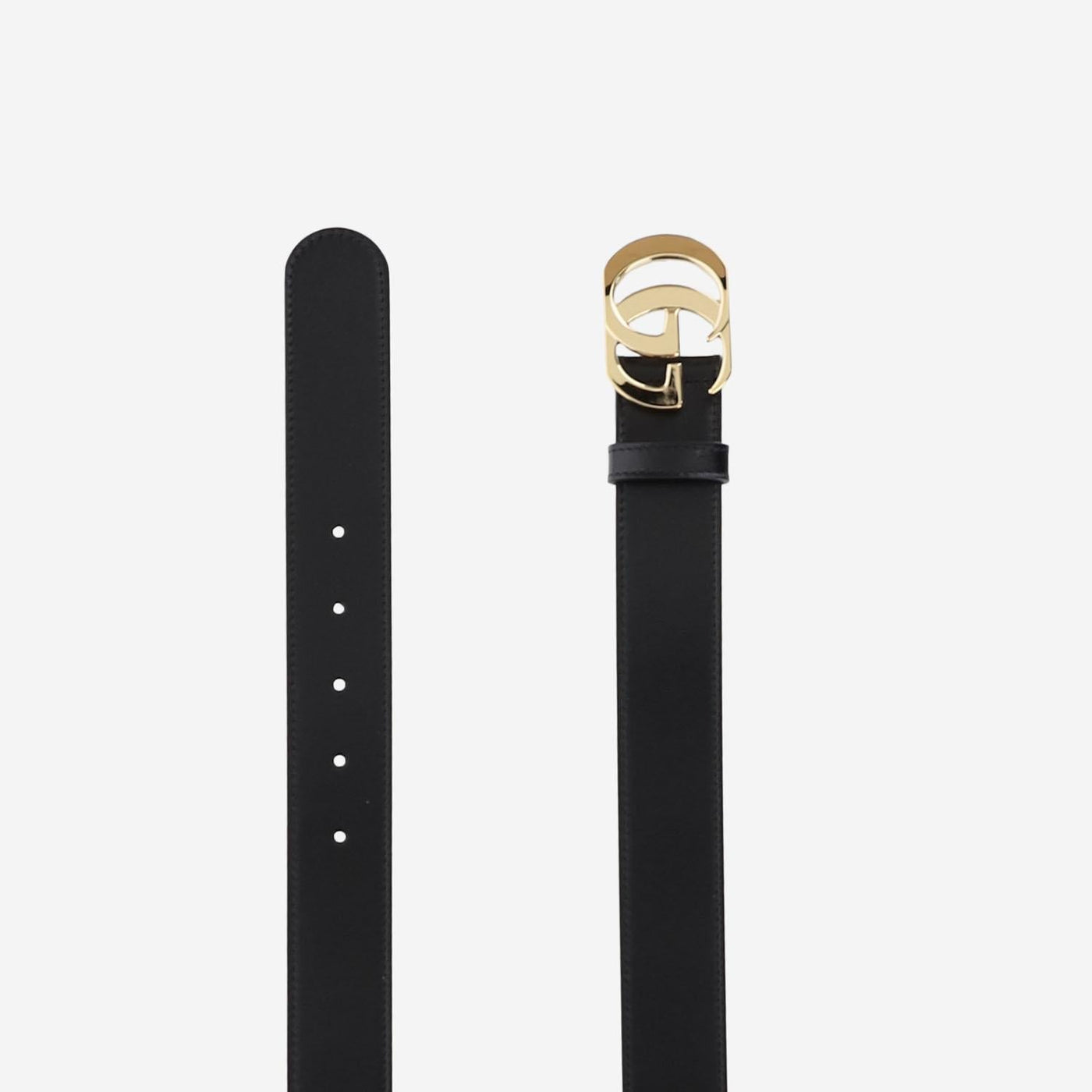Gucci Belt — Black Calfskin