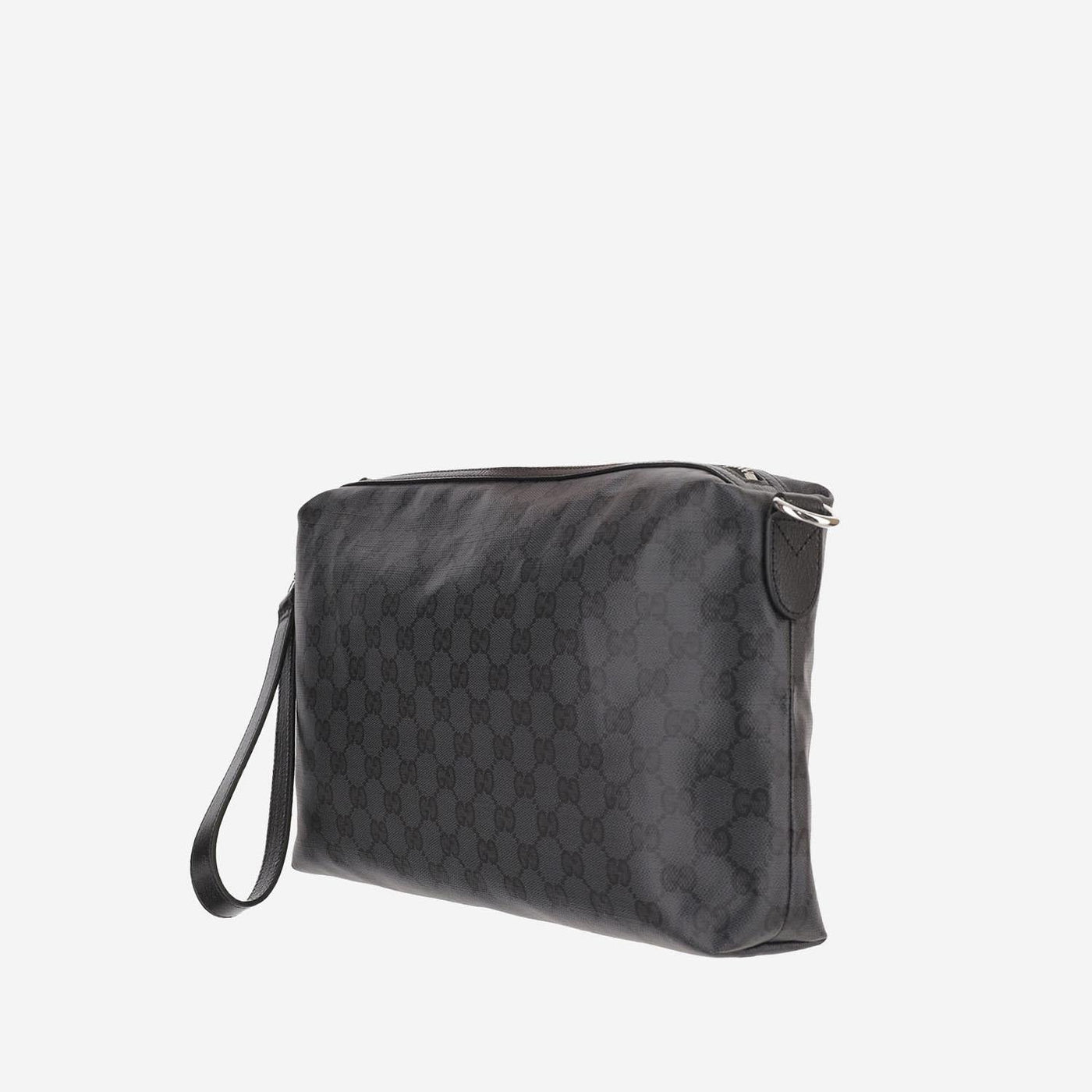 Gucci Essence Shoulder Bag — Black Cotton