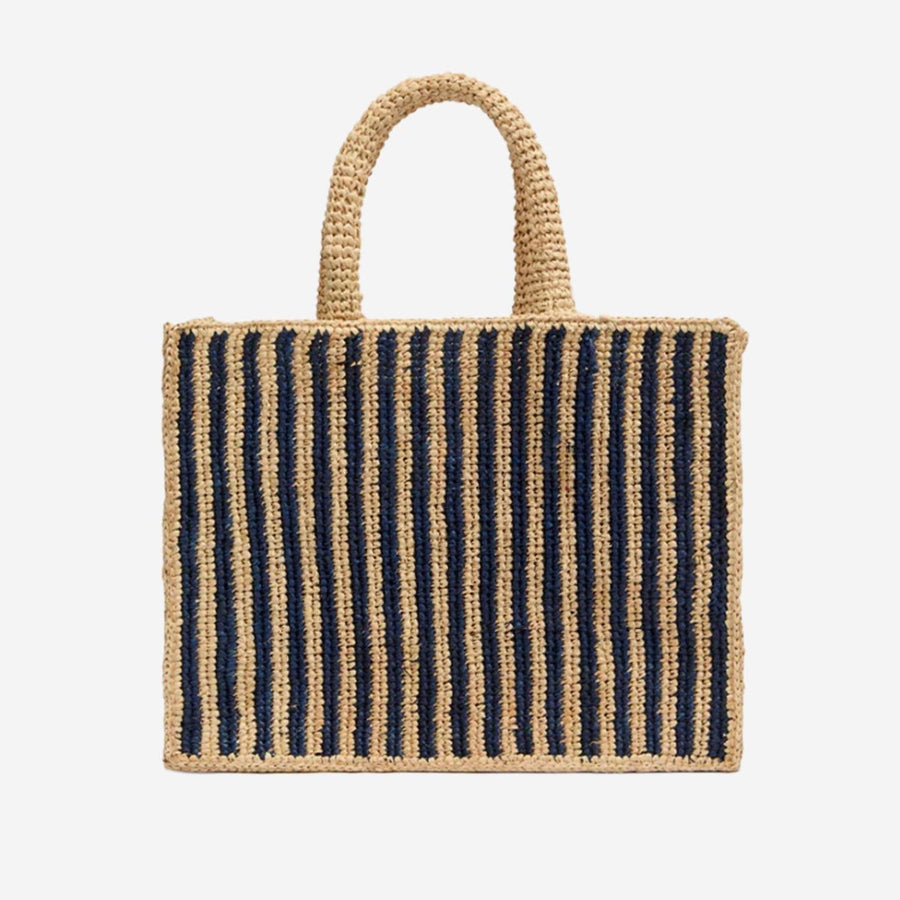 Mc2 Saint Barth Collette Tote Bag — Multicolor Raffia