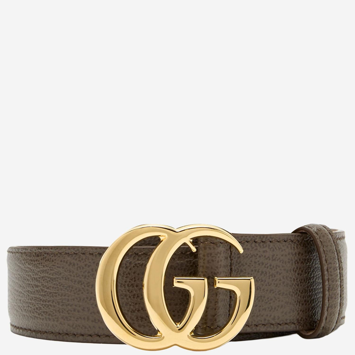 Gucci Gg Marmont Belt — Brown Calfskin