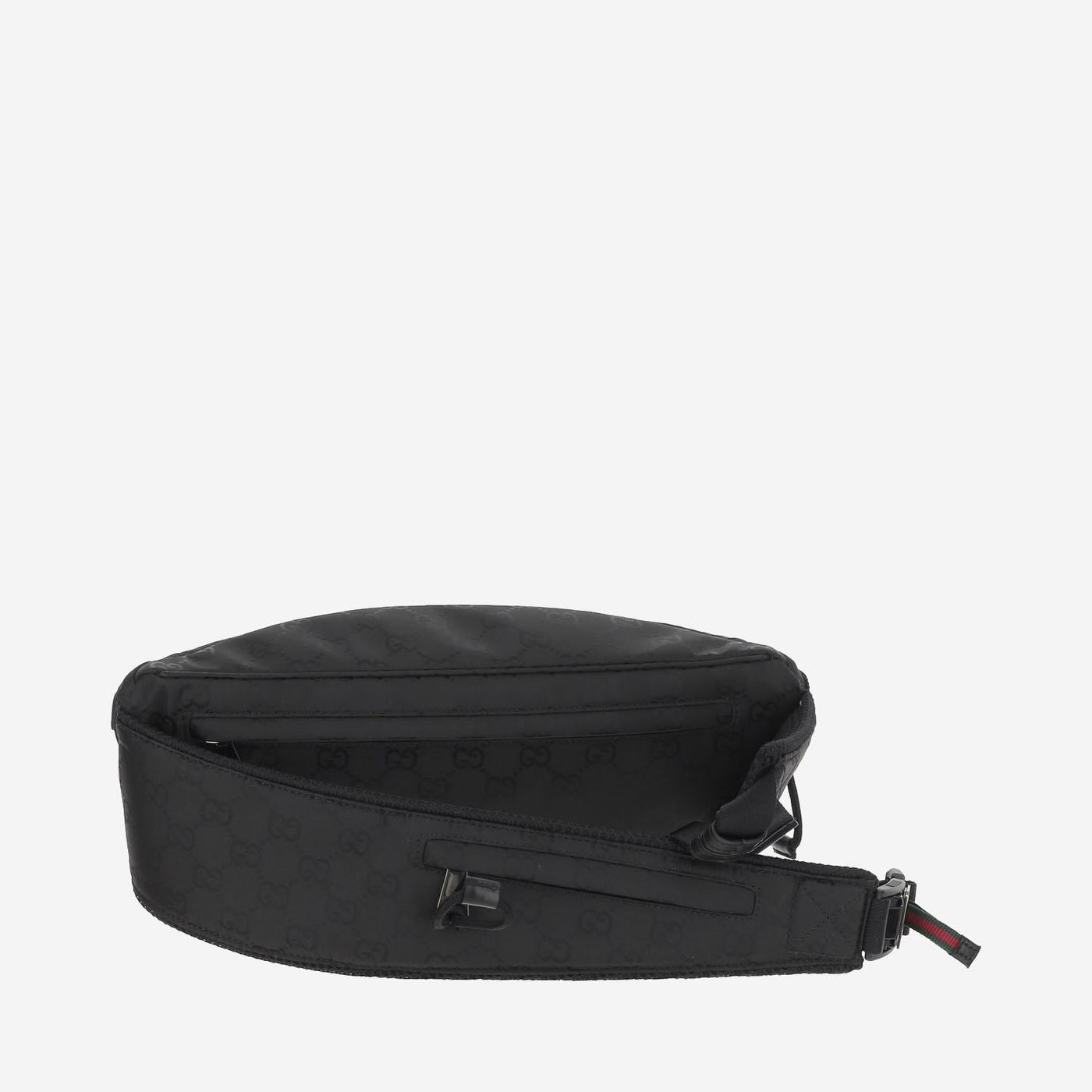 Gucci Gg Belt Bag — Black Polyamide