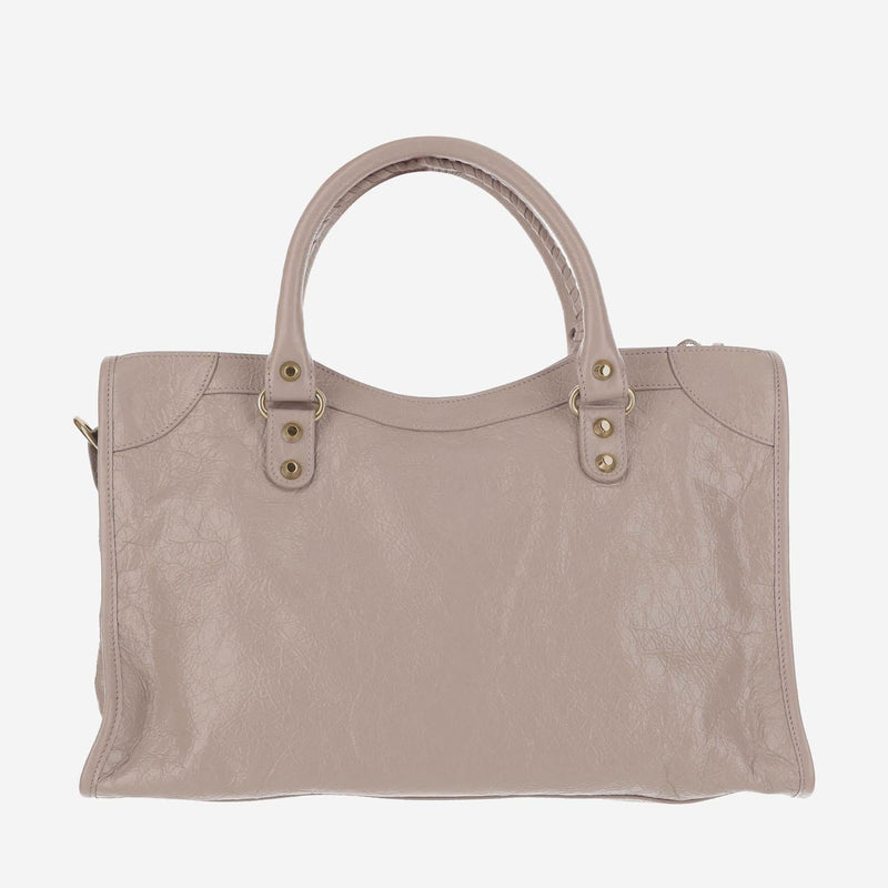 Balenciaga Le City Shoulder Bag — Pink Leather