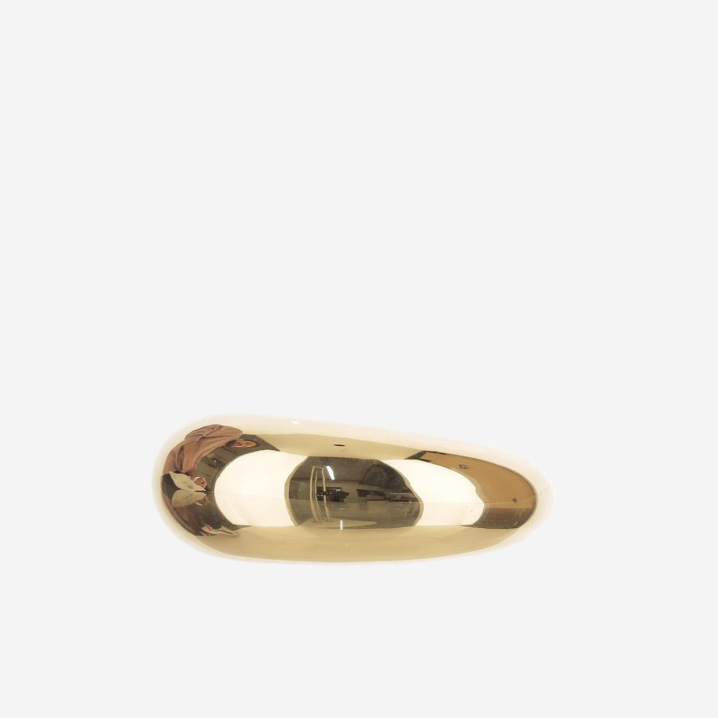The Frankie Shop Rigid Brass Bracelet — Gold Bracelets
