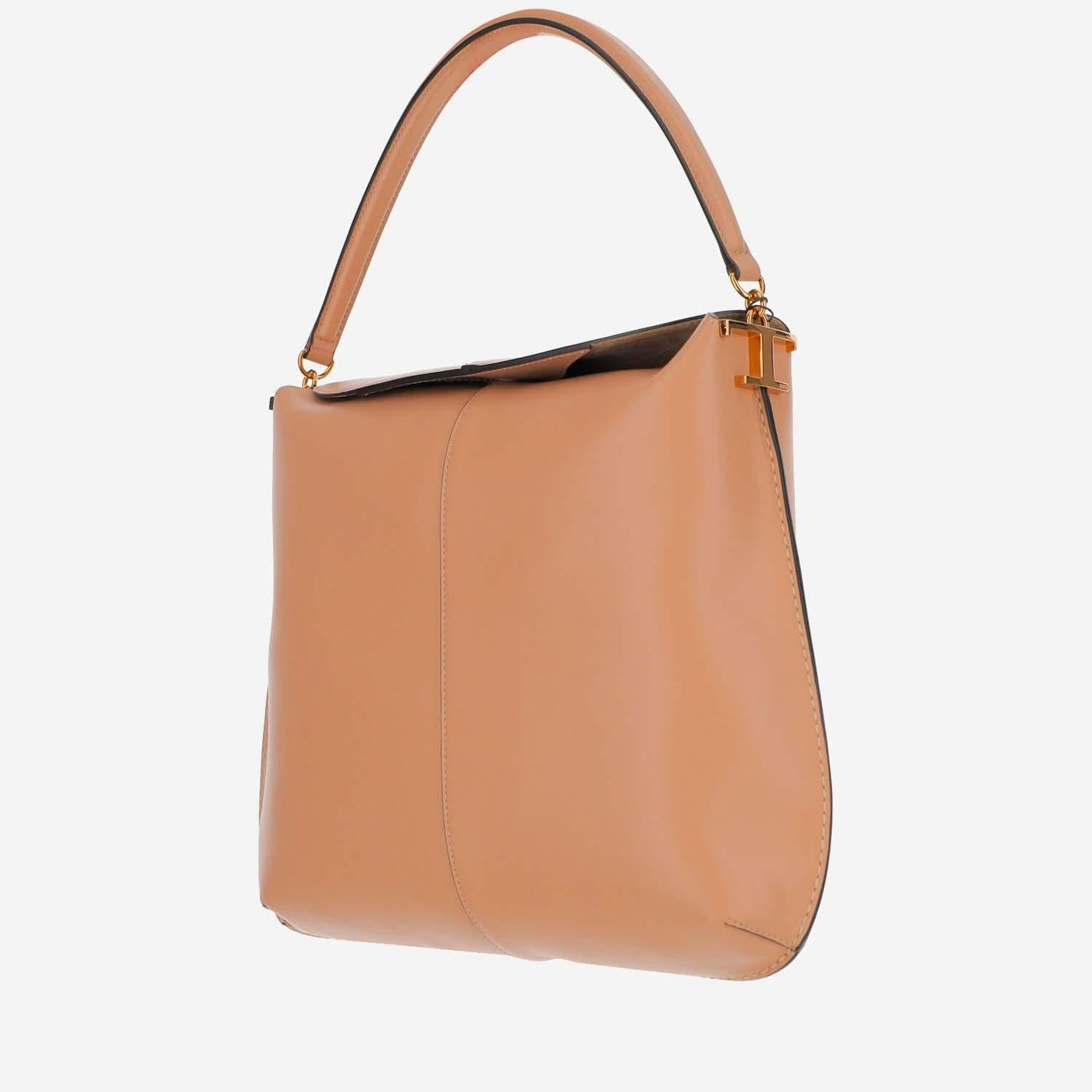 Tods Hobo Bag — Beige Leather