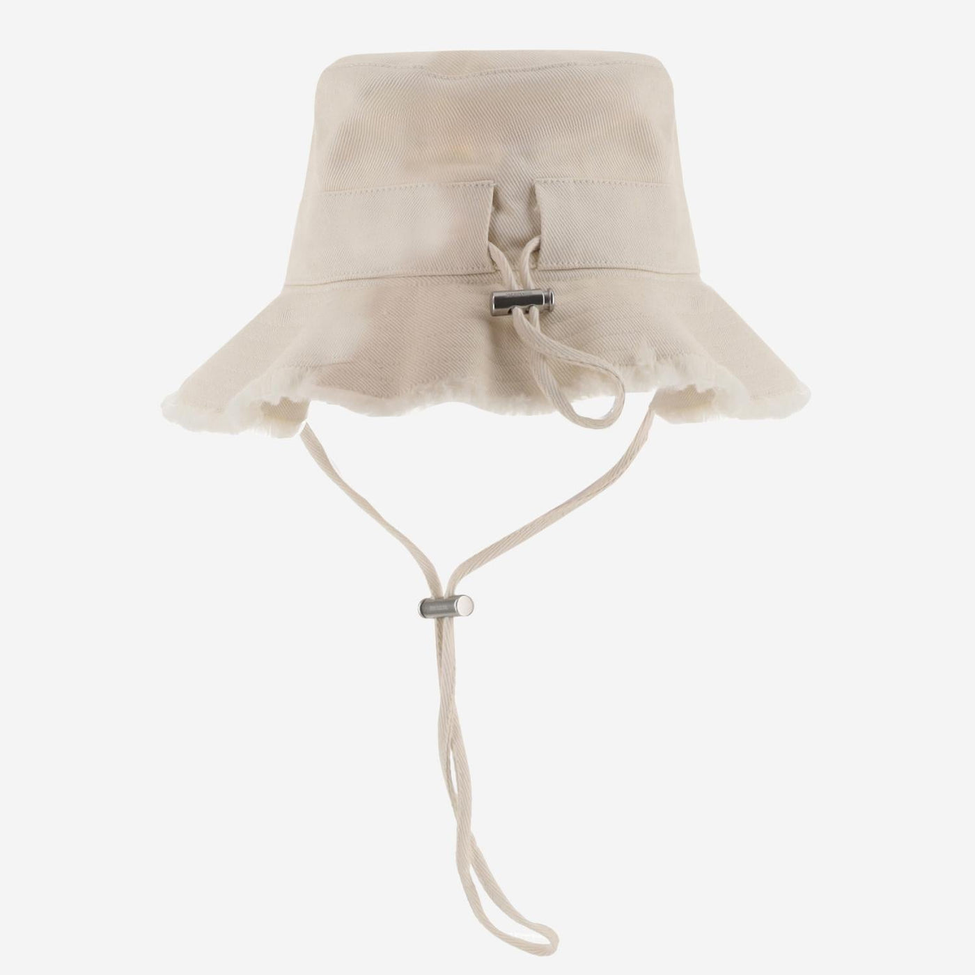Jacquemus Acu00002ae00014 Bucket Hat — Ivory Cotton