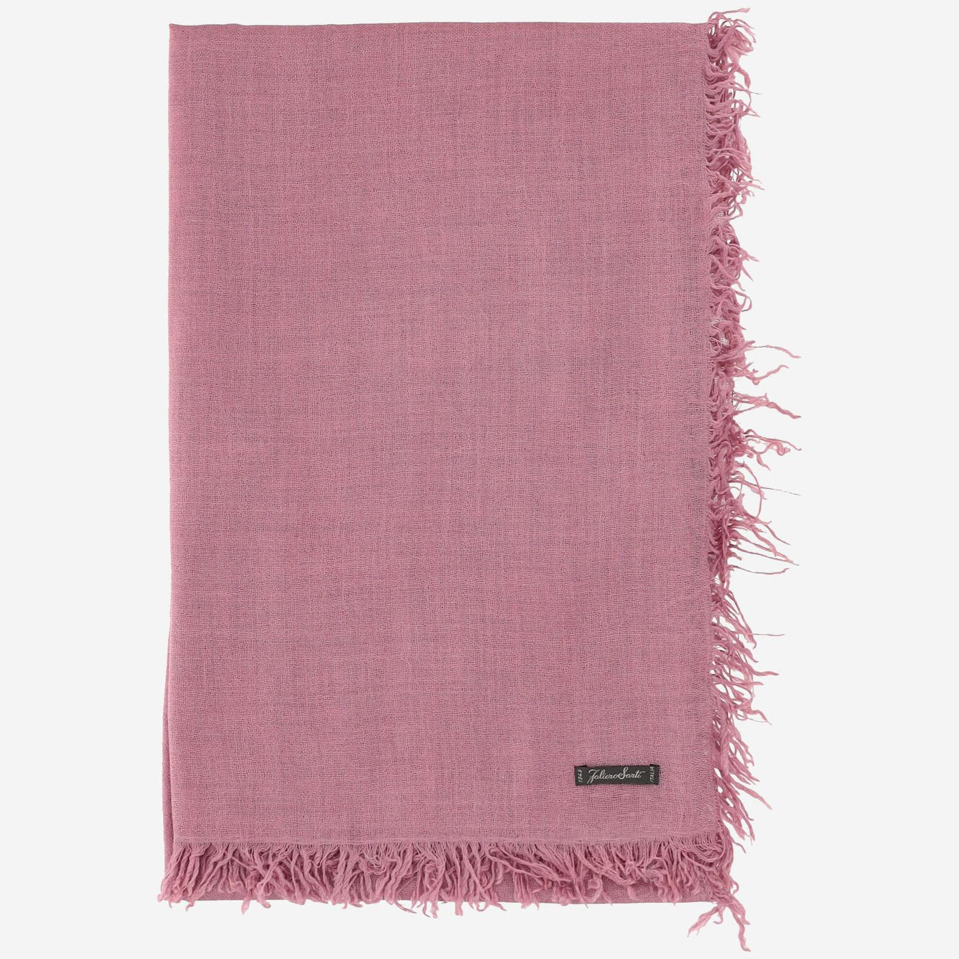 Faliero Sarti Enrica Scarf — Pink Cashmere Scarfs