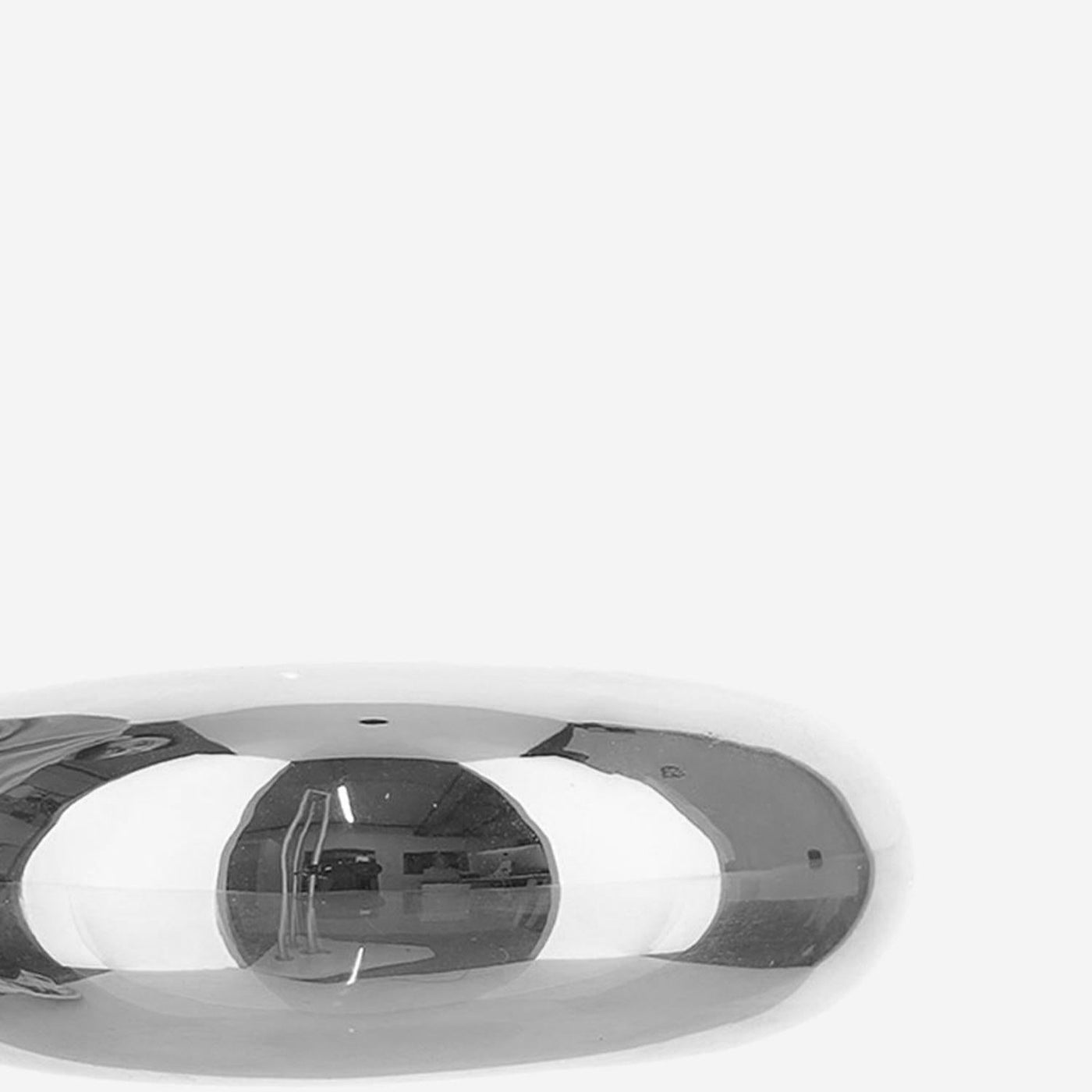 The Frankie Shop Polished Rigid Brass Bracelet — Silver Bracelets