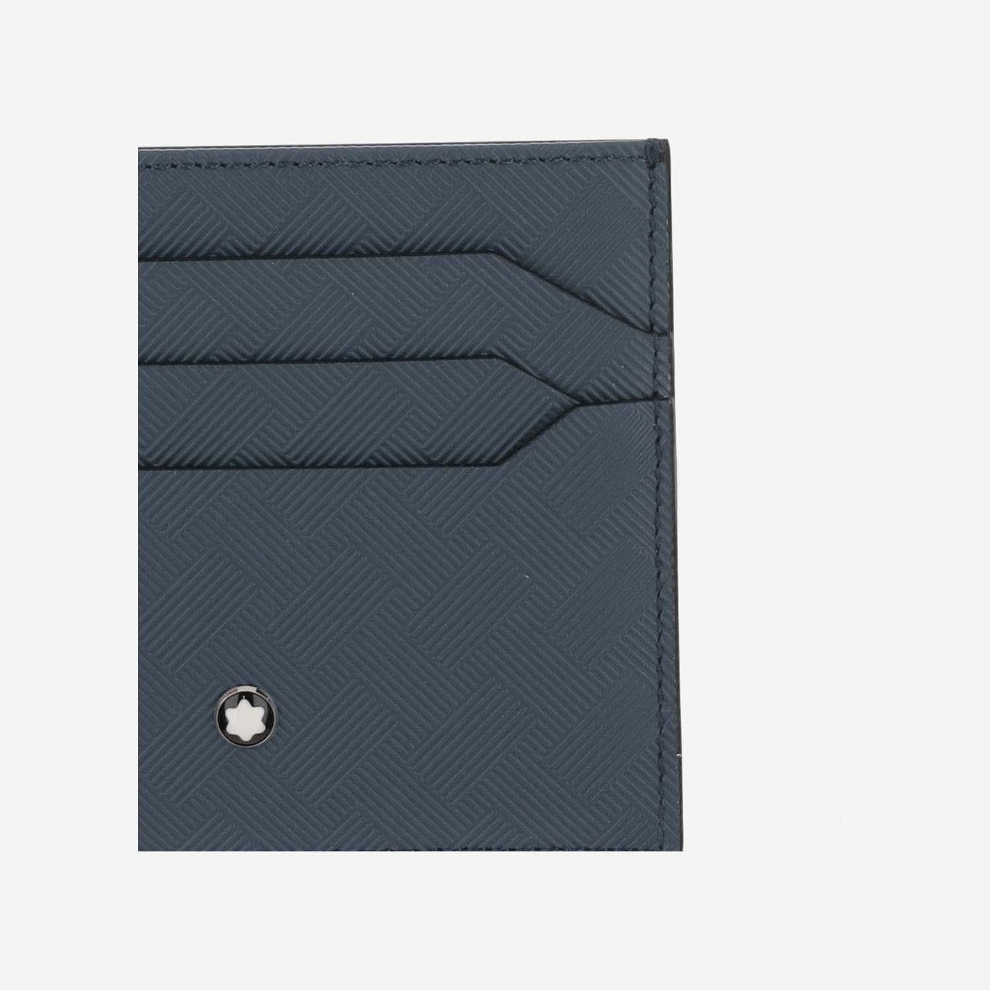 Montblanc Wallet — Blue Leather