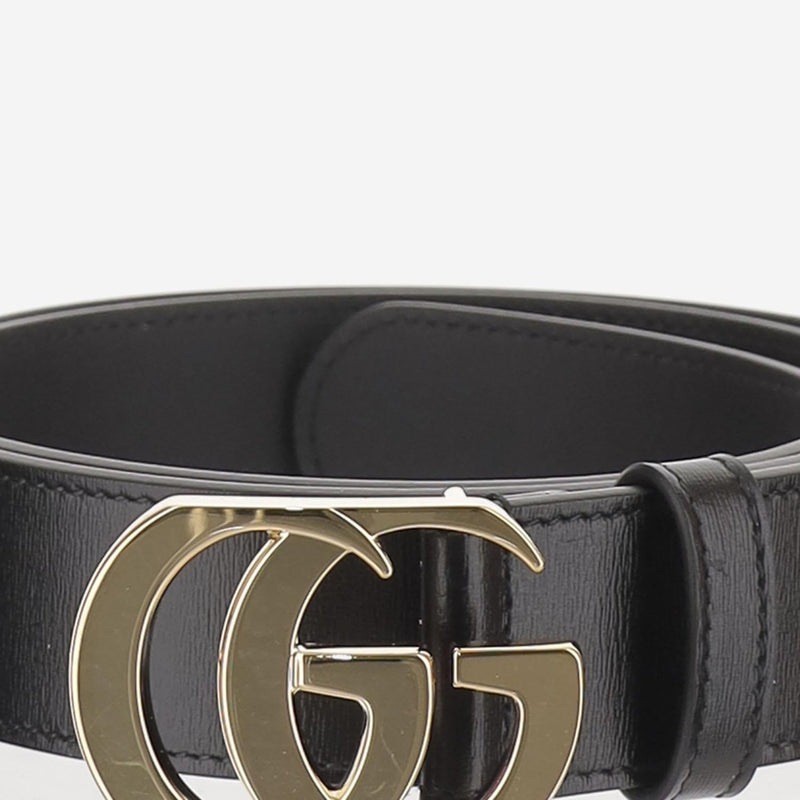 Gucci Belt — Black Calfskin