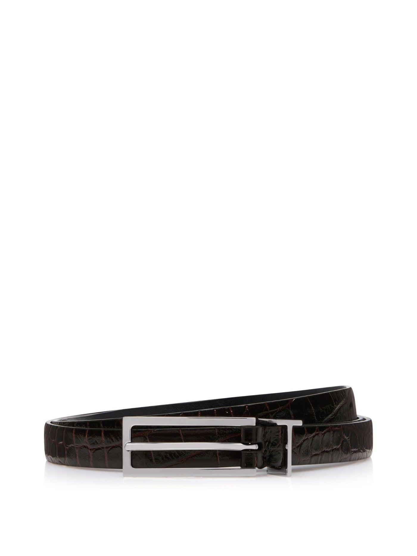 Tom Ford T Loop Belt — Brown Calf Leather