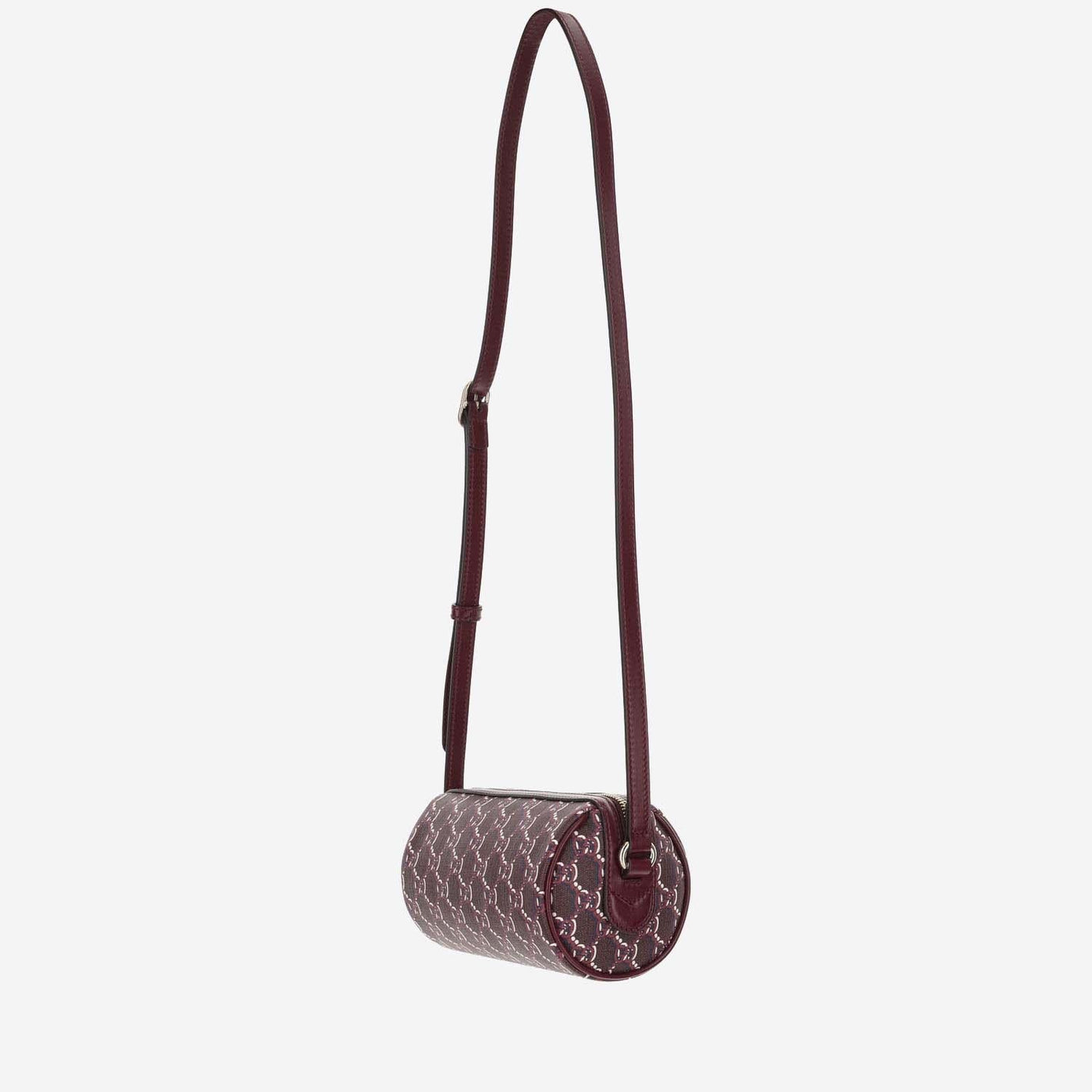 Gucci Gg Shadow Shoulder Bag — Burgundy Polyurethane