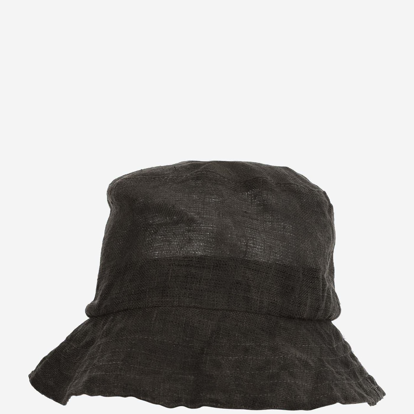 Reinhard Plank Contas Linen Bucket Hat — Green