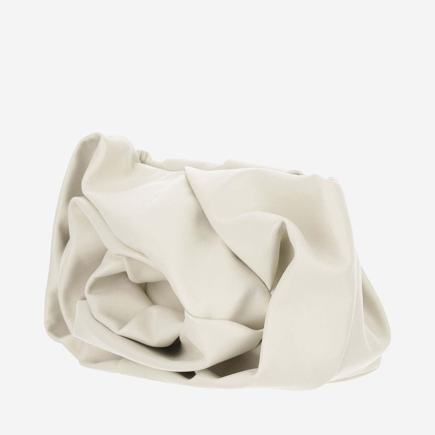 Burberry Rose Clutch — Ivory Lamb Leather (ovis Aries)