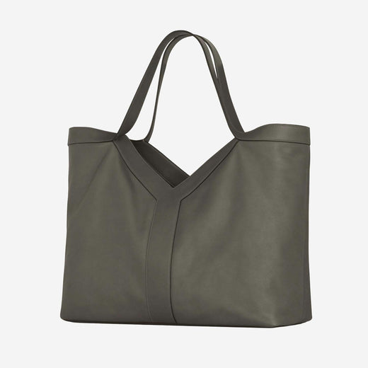 Saint Laurent Leather Shoulder Bag — Green