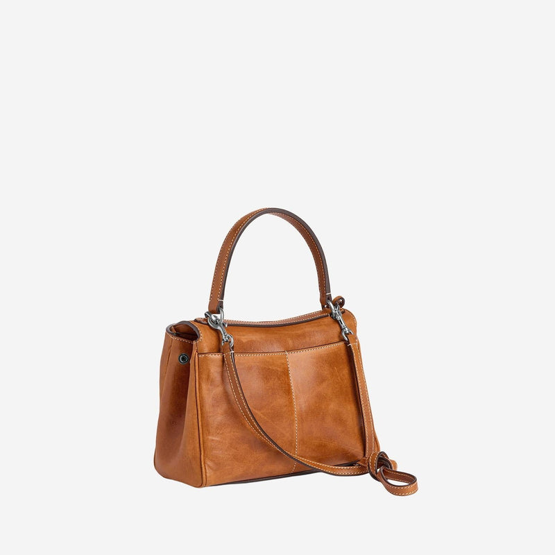 Balenciaga Rodeo Shoulder Bag — Brown Calfskin Leather