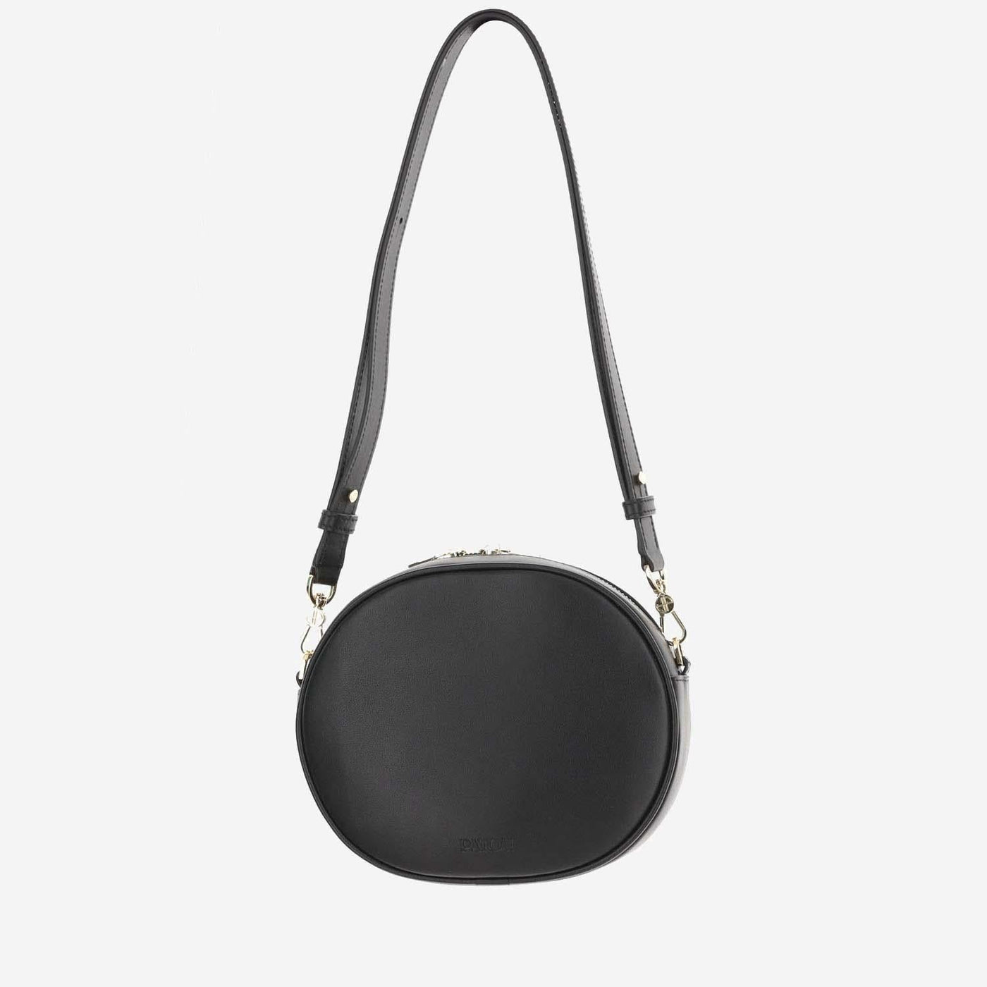 Patou Shoulder Bag — Black Leather
