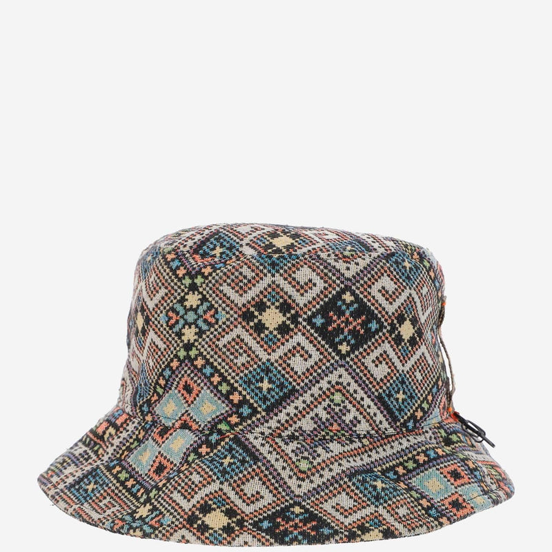 Chat Touché Sevilla Bucket Hat — Brown Cotton