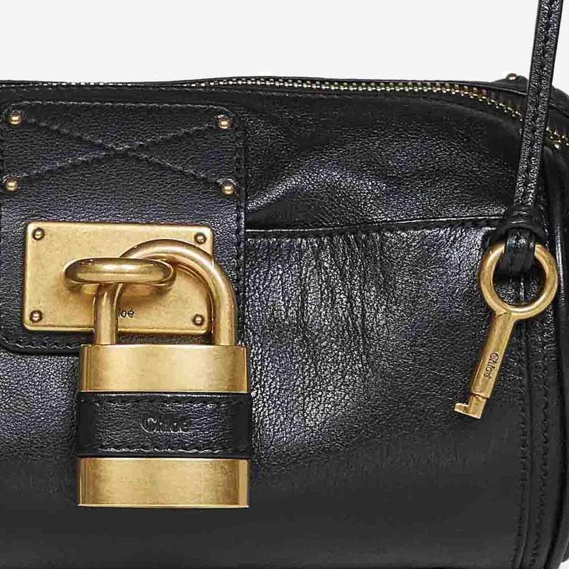 Chloé Shoulder Bag — Black Leather
