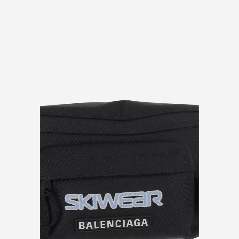 Balenciaga Skiswear Belt Bag — Black Polyester