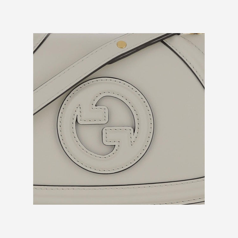 Gucci Shoulder Bag — White Calf Skin