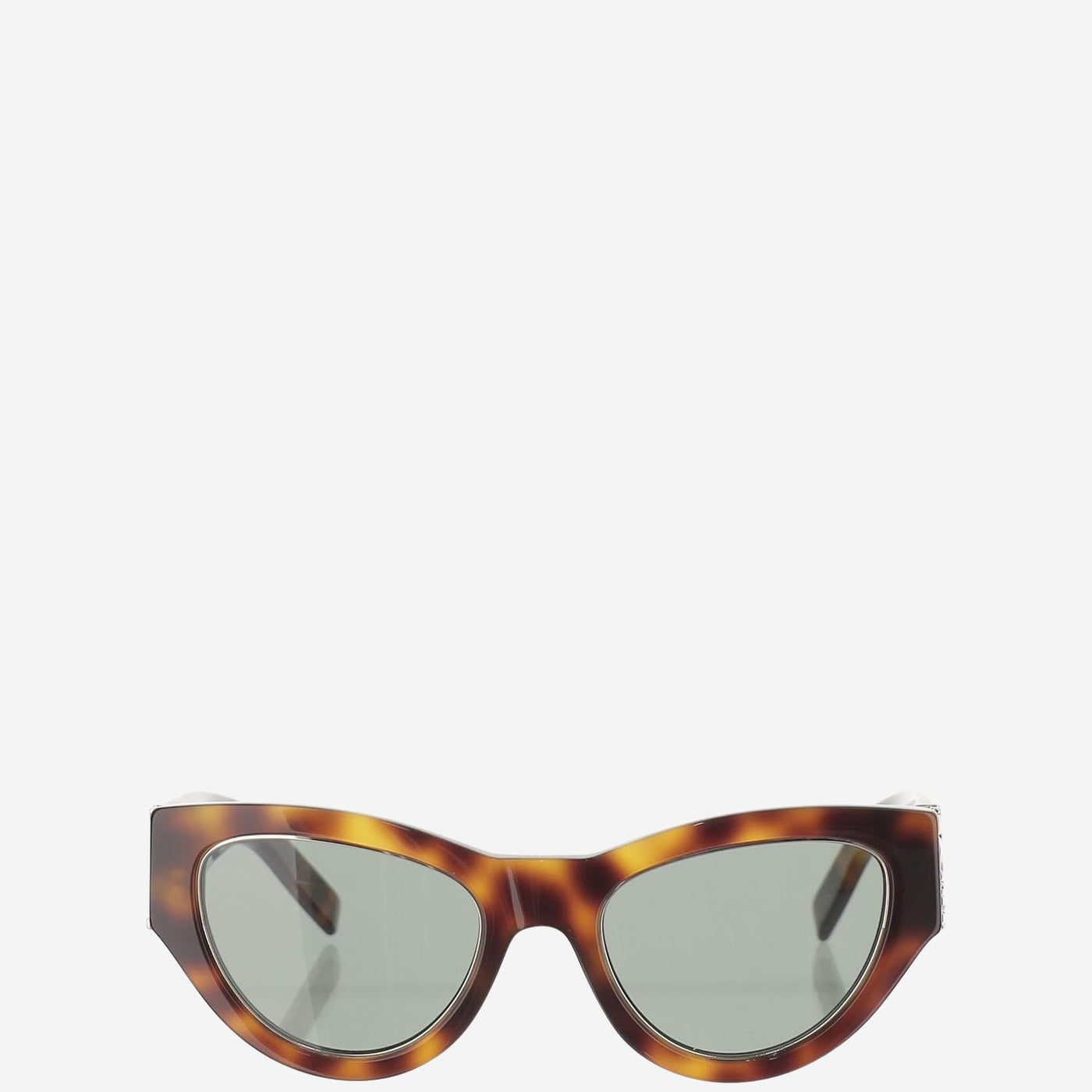 Saint Laurent 822277 Tortoiseshell Acetate Sunglasses — Brown
