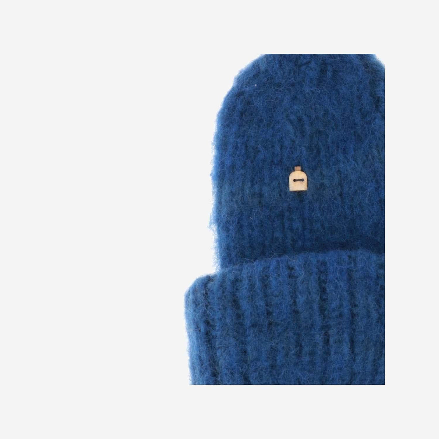 Myssy Laguuni Beanie — Navy Wool Beanies