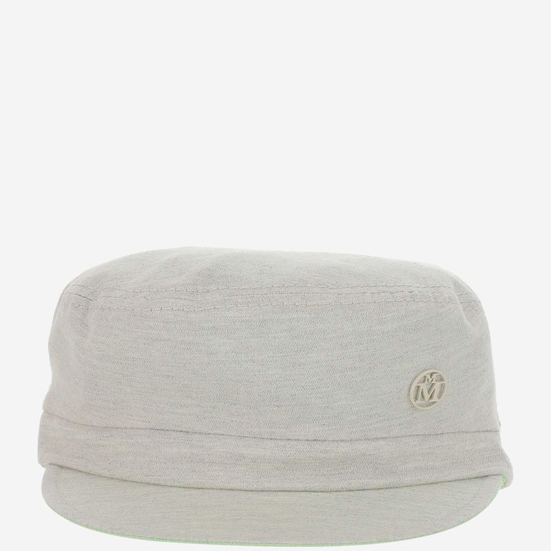 Maison Michel 2419009001 Reversible Cotton Felt Bucket Hat — Green
