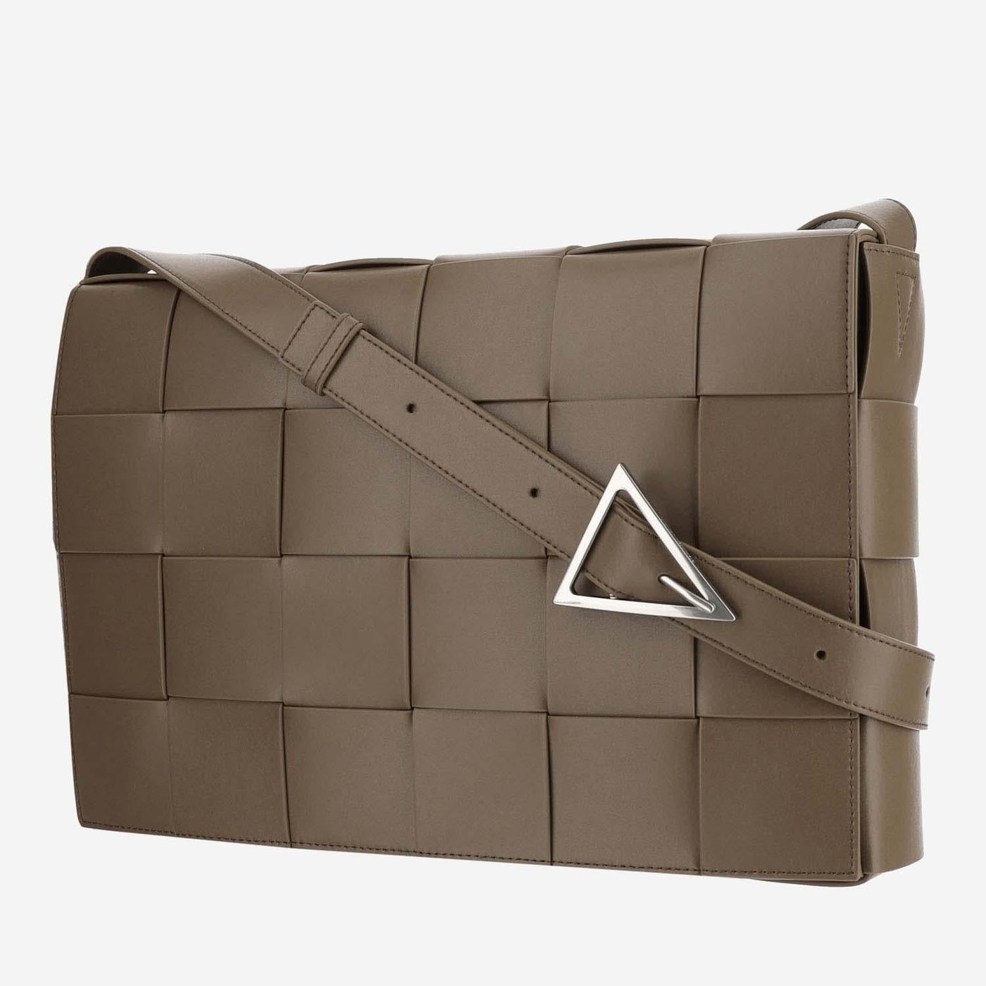 Bottega Veneta Shoulder Bag — Brown Leather