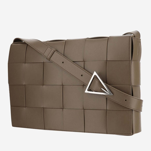 Bottega Veneta Shoulder Bag — Brown Leather