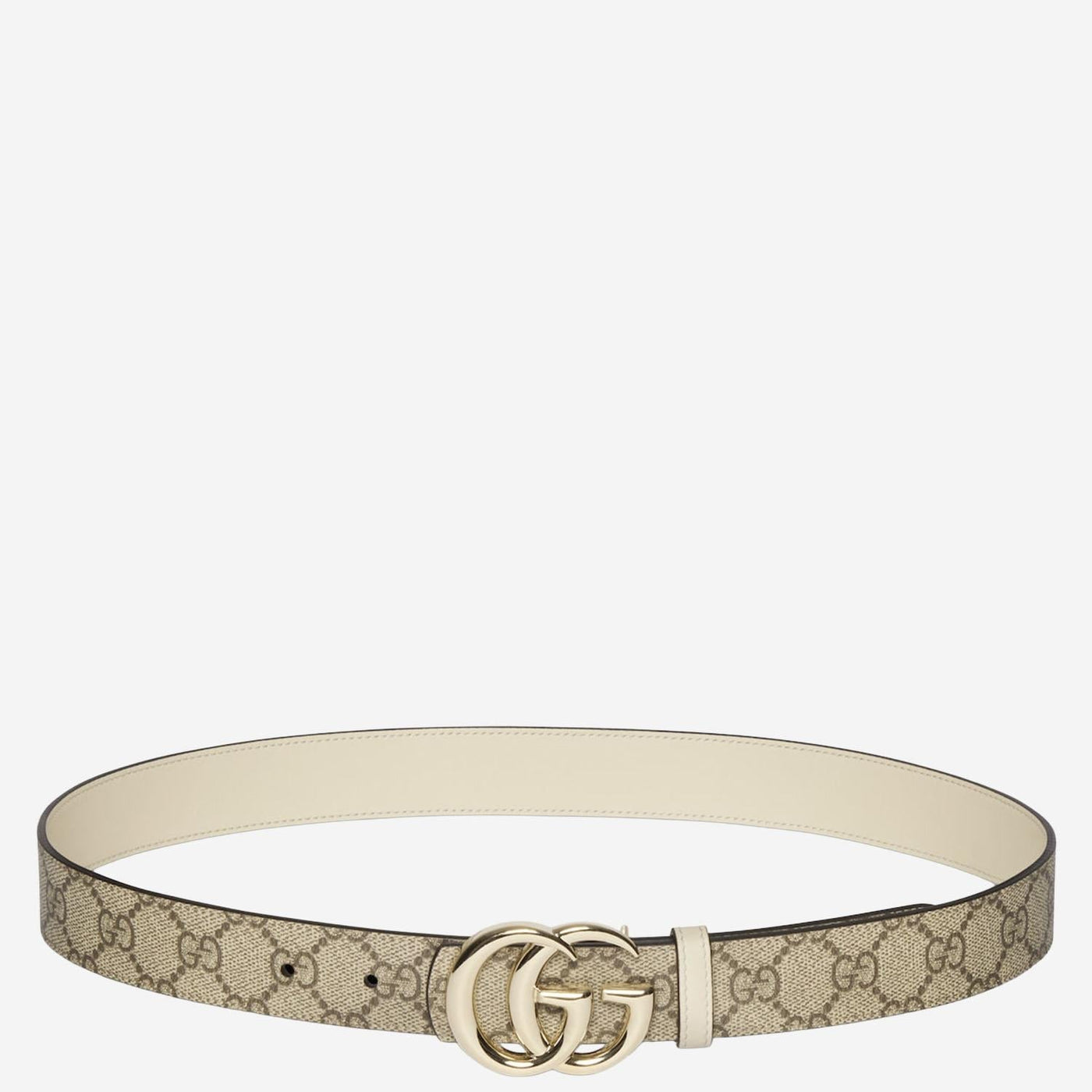 Gucci Gg Supreme Fabric Reversible Belt — Multicolor