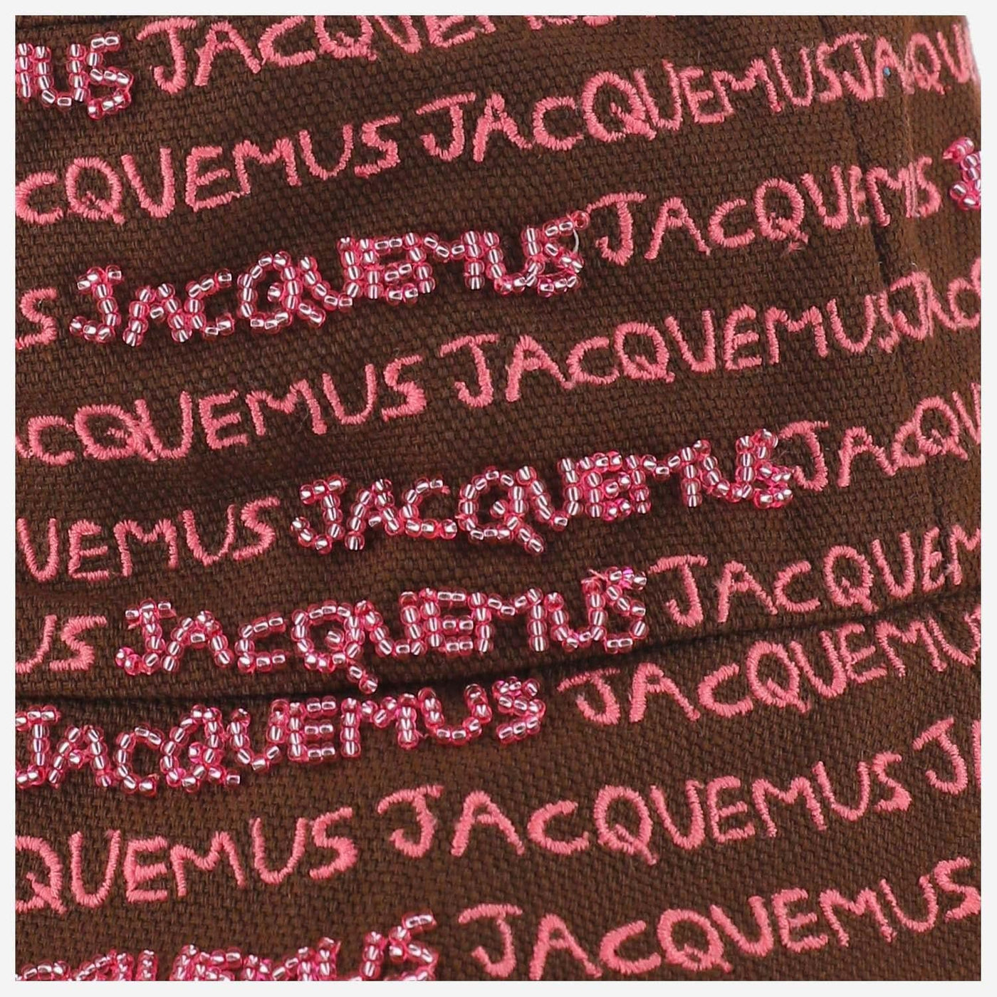 Jacquemus 235ac451 Logo-Embroidered Cotton Bucket Hat — Multicolor