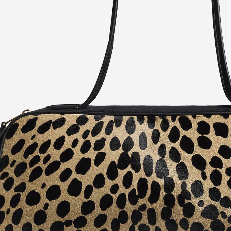 Khaite Simona Shoulder Bag — Beige Calfskin